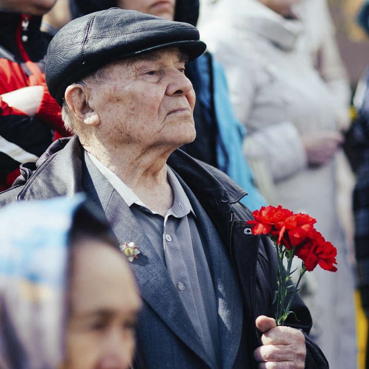 Шествие, приуроченное к празднованию Дню Победы в Великой Отечественной войне